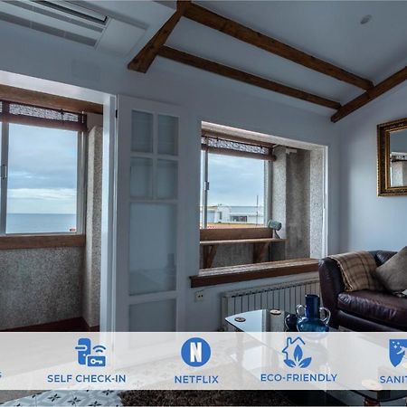 Ferienwohnung Atico Con Terraza Y Vistas Al Mar. A Coruña Exterior foto